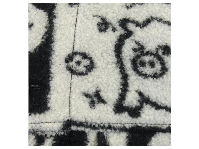 Chaqueta Louis Vuitton Negro Blanco - vista 8