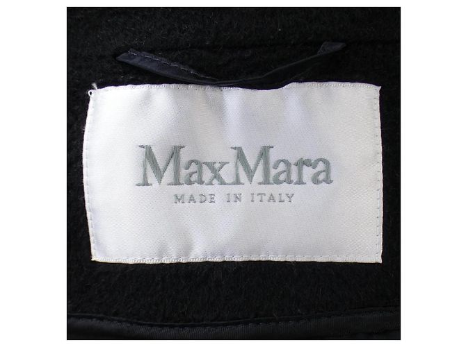Max Mara Mantel Camel Schwarz - Ansicht 4