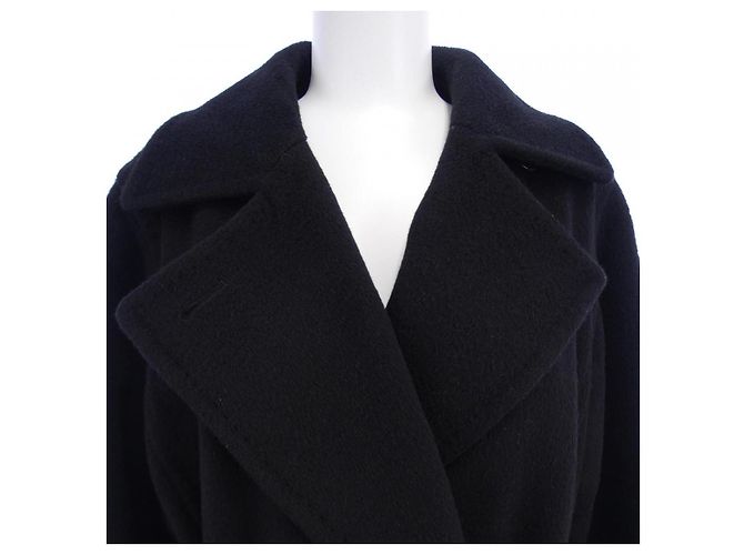 Max Mara Mantel Camel Schwarz - Ansicht 5