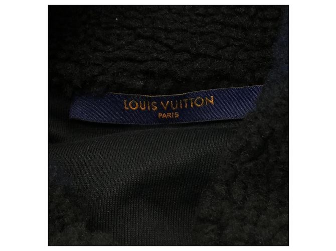 Chaqueta Louis Vuitton Negro Azul marino - vista 4