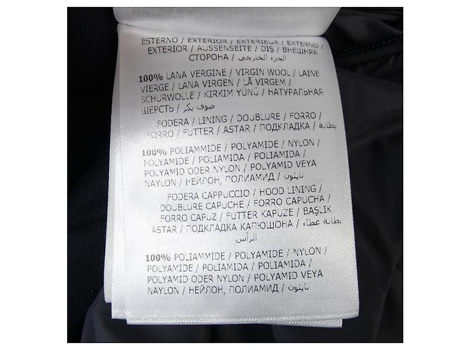Chaqueta de plumón Moncler Azul Azul marino - vista 3