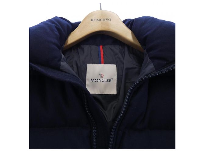 Chaqueta de plumón Moncler Azul Azul marino - vista 7