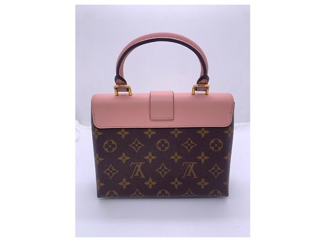 Borsa a mano Louis Vuitton Locky BB rosa in pelle - vista 2