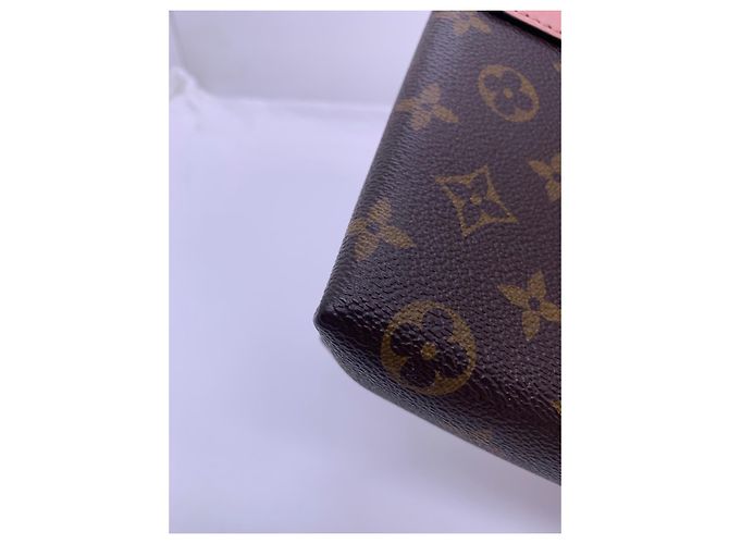 Borsa a mano Louis Vuitton Locky BB rosa in pelle - vista 8