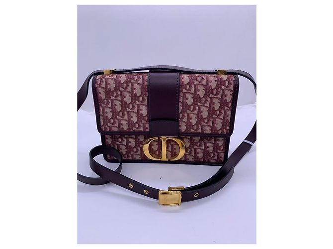 Dior Montaigne 30 Schultertasche Weinrot - Ansicht 2