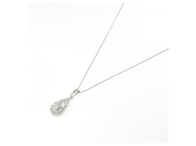 Autre Marque Collana in platino e diamanti Argento - vista 2