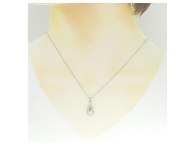 Autre Marque Collana in platino e diamanti Argento - vista 6