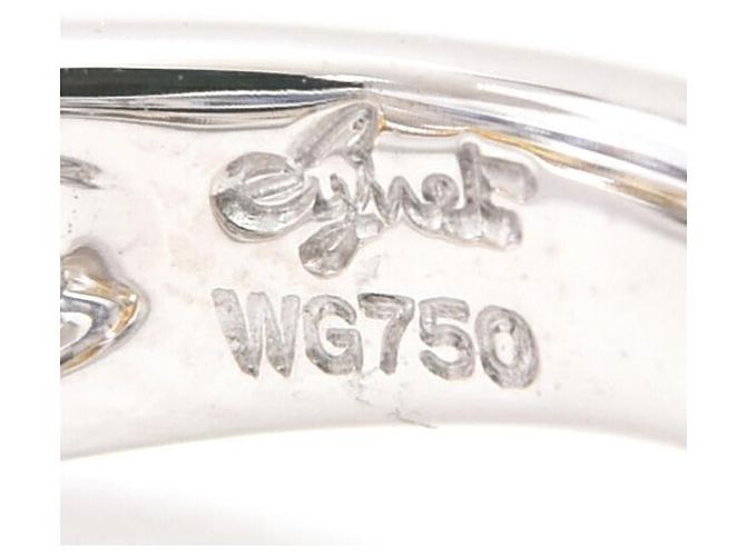 Autre Marque Jeunet 750WG Saphir-Diamantring Silber - Ansicht 6