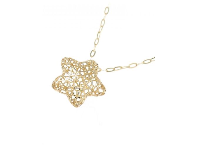 Autre Marque Collana Star in Au750 D'oro - vista 3