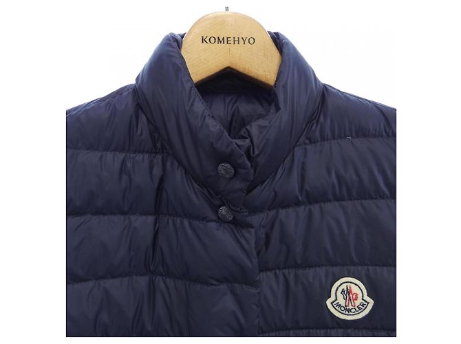 Gilet in Piuma Moncler LIANE Blu Blu navy - vista 6