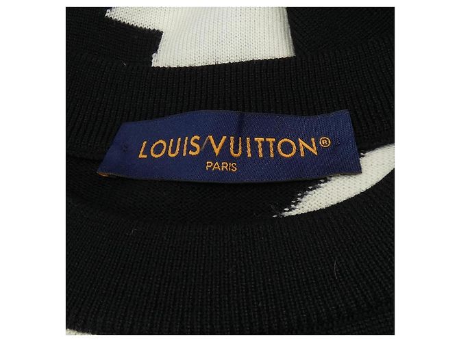 Louis Vuitton HON34WT26 Tejido Negro Blanco - vista 4