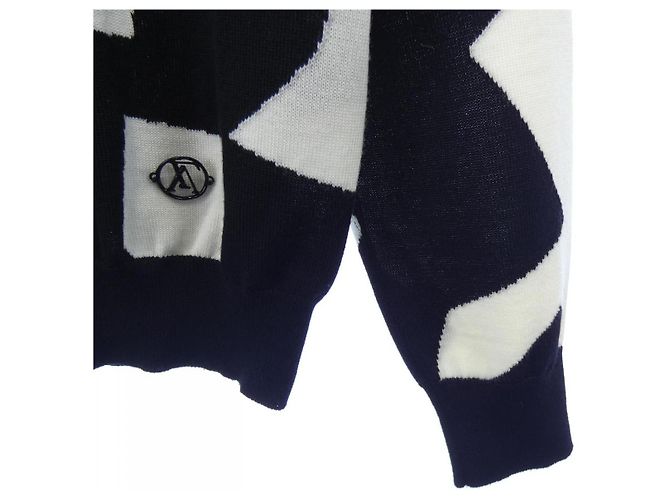 Louis Vuitton HON34WT26 Tejido Negro Blanco - vista 6