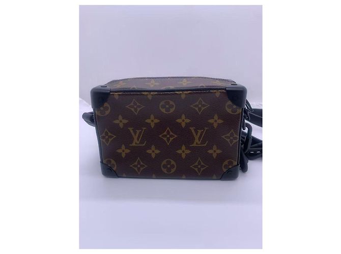 Louis Vuitton Mini Soft Trunk Borsa Marrone a Quadri - vista 2
