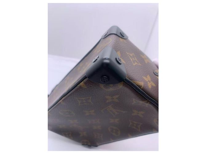Louis Vuitton Mini Soft Trunk Borsa Marrone a Quadri - vista 4
