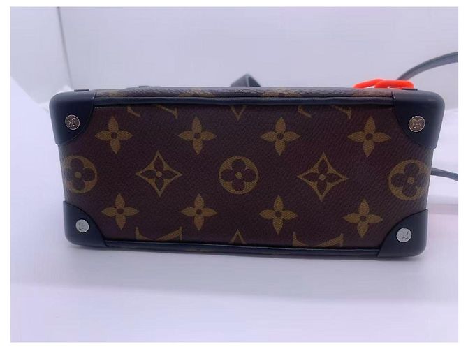 Louis Vuitton Mini Soft Trunk Borsa Marrone a Quadri - vista 6