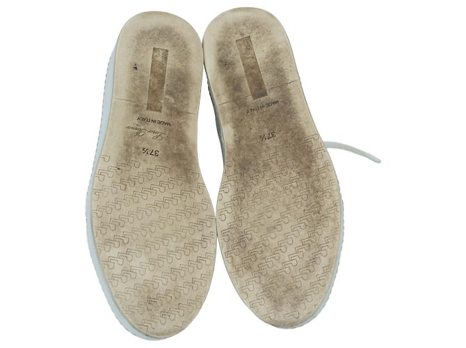 Loro Piana Leder Sneaker weiß Damen - Ansicht 3