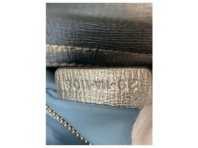 Borsa Dior Diana quattro tasche argento pelle - vista 7