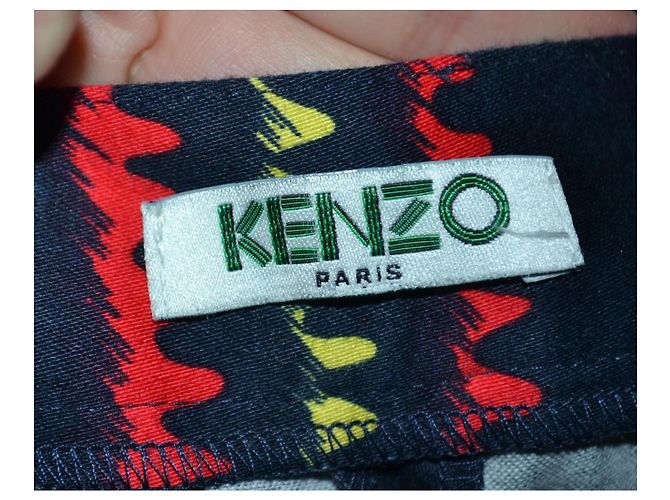 Shorts Kenzo em algodão estampado Multicor - vista 5