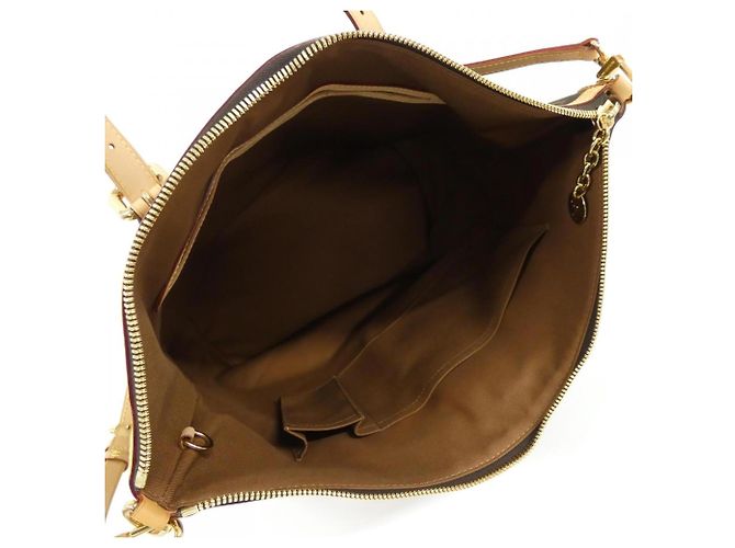 Borsa Louis Vuitton Monogram Palermo GM Marrone - vista 7