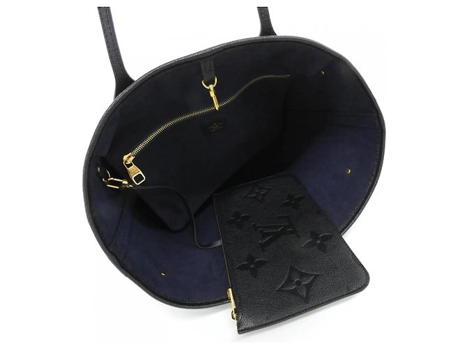 Borsa Neverfull MM in Monogram Empreinte Louis Vuitton Nero - vista 5