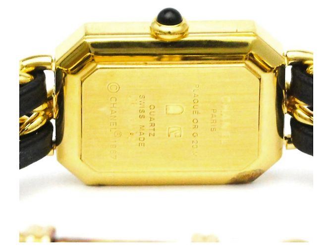 Chanel Premiere Rock Quartz Metallo placcato e Pelle 20 - vista 5