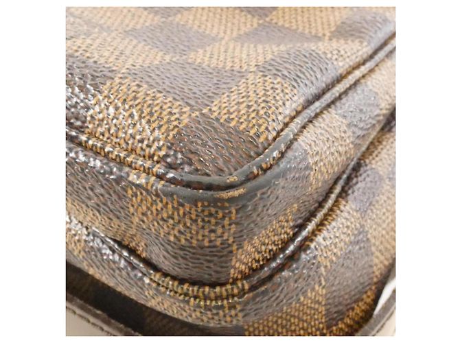 Borsa a Spalla Damier Naviglio Louis Vuitton Marrone Damier ebene - vista 3