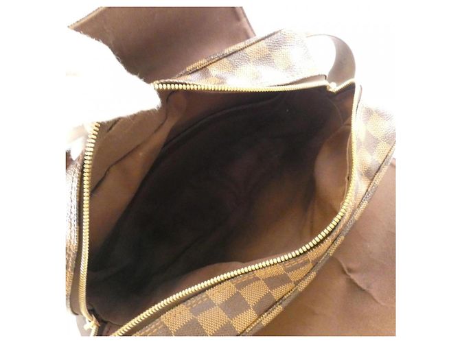 Borsa a Spalla Damier Naviglio Louis Vuitton Marrone Damier ebene - vista 7