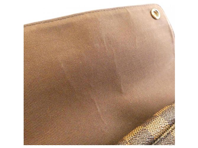 Borsa a Spalla Damier Naviglio Louis Vuitton Marrone Damier ebene - vista 8