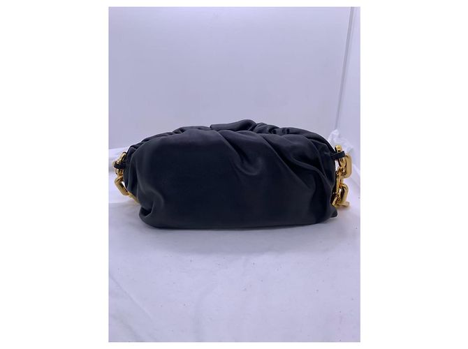 Bottega Veneta The Chain Pouch Nera in agnello Nero - vista 2
