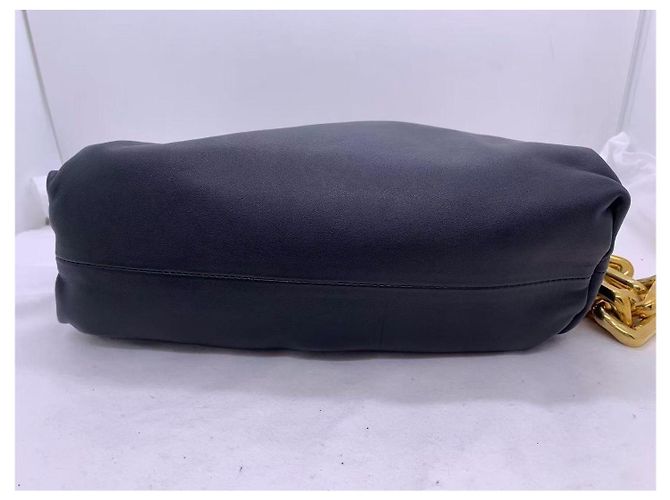 Bottega Veneta The Chain Pouch Nera in agnello Nero - vista 3