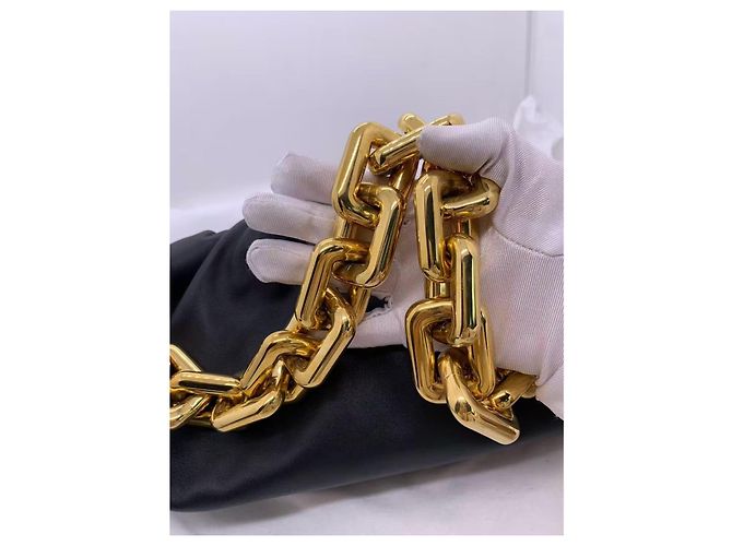 Bottega Veneta The Chain Pouch Nera in agnello Nero - vista 5