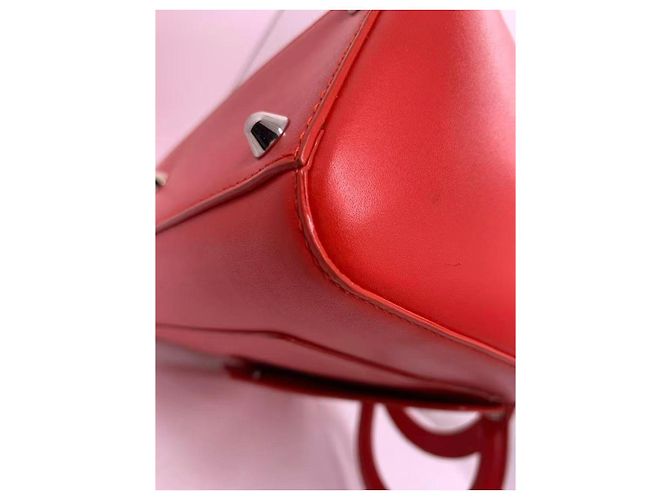 Dior Wendetasche aus rotem Leder - Ansicht 3