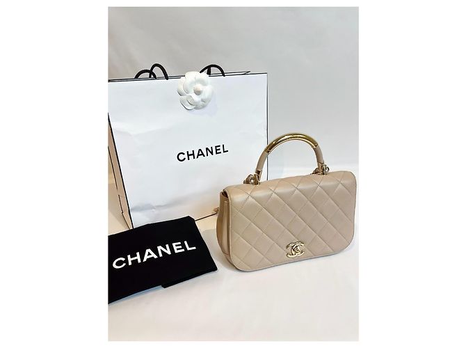 Borsa "Trendy CC" di Chanel Beige - vista 6