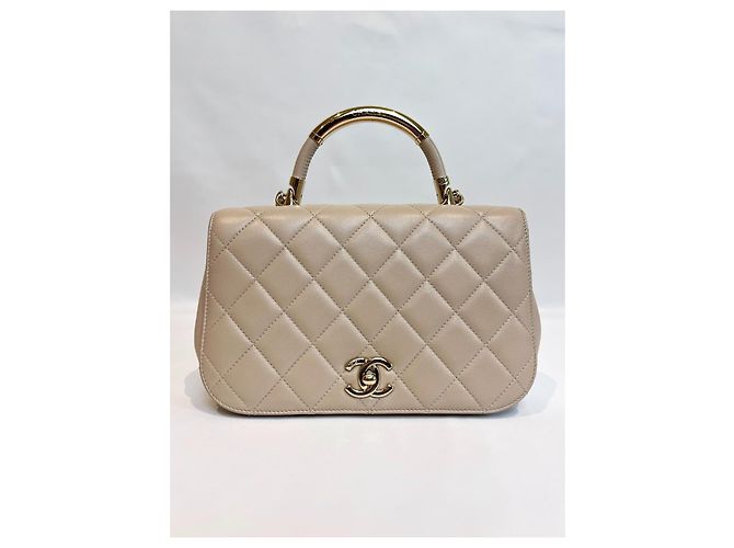 Borsa "Trendy CC" di Chanel Beige - vista 7