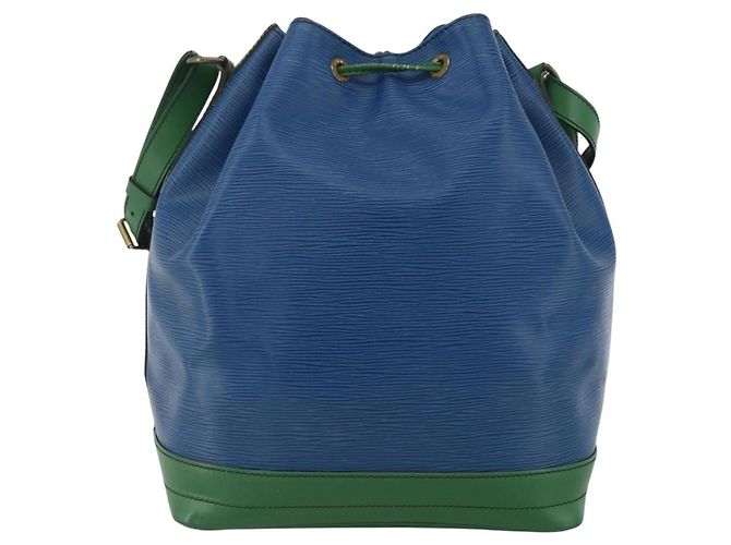 Louis Vuitton Bicolor Noe Epi Leather Large Blu - vista 2