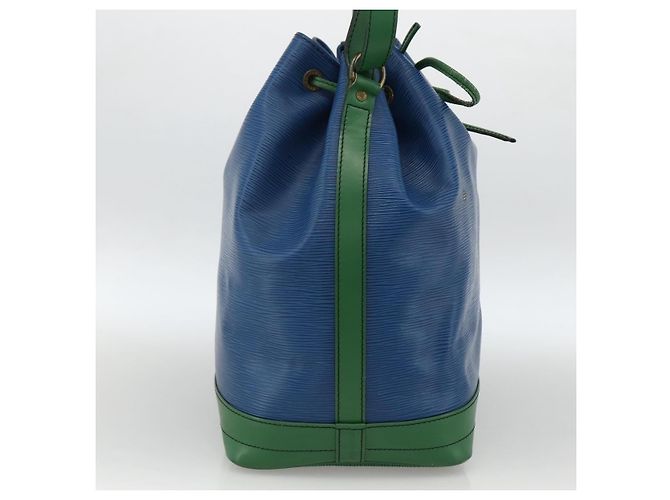 Louis Vuitton Bicolor Noe Epi Leather Large Blu - vista 3
