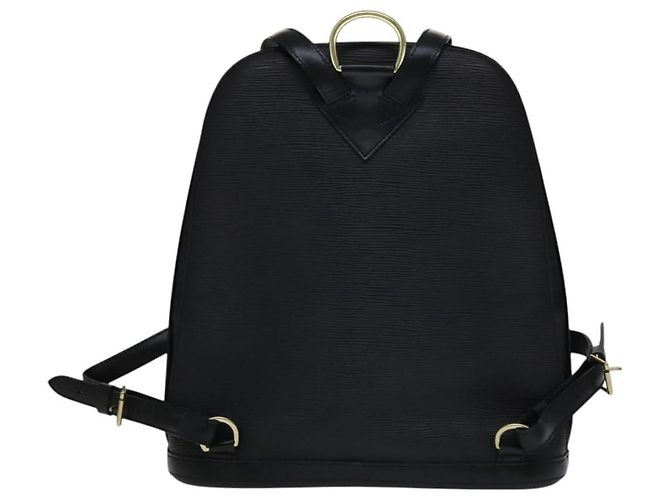 Louis Vuitton Gobelins Epi Leather Nero - vista 2