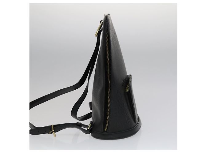 Louis Vuitton Gobelins Epi Leather Nero - vista 4