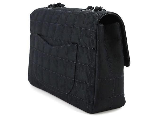 Borsa a spalla con catena della nuova linea di viaggio Chanel Nero - vista 4