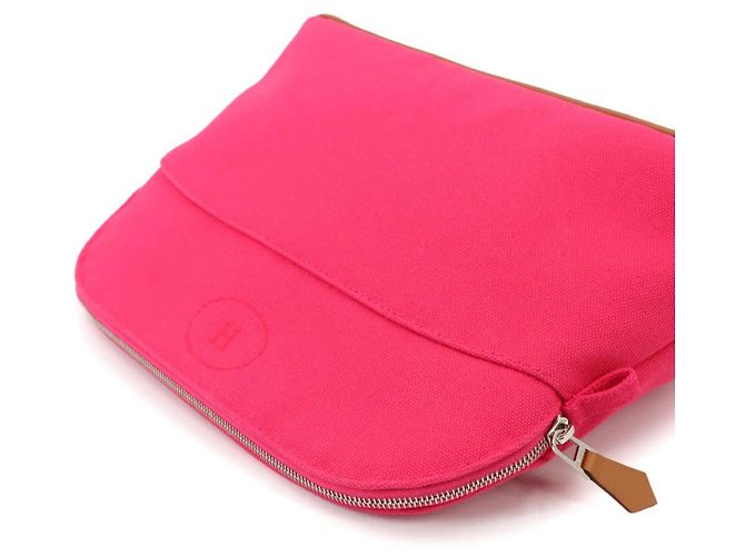 Pochette Bolide MM di Hermès Rosa - vista 5