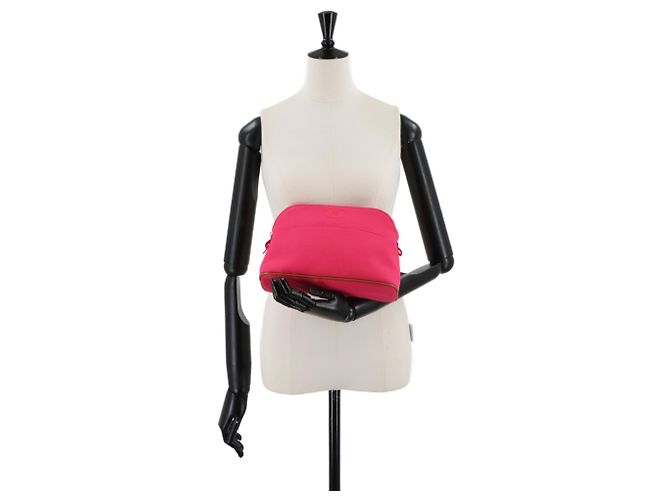 Pochette Bolide MM di Hermès Rosa - vista 9