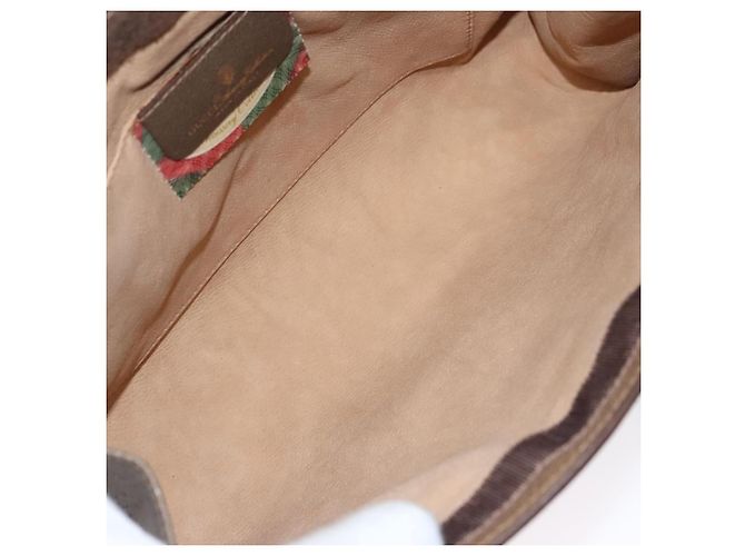 Gucci linea Sherry Canvas Beige - vista 5