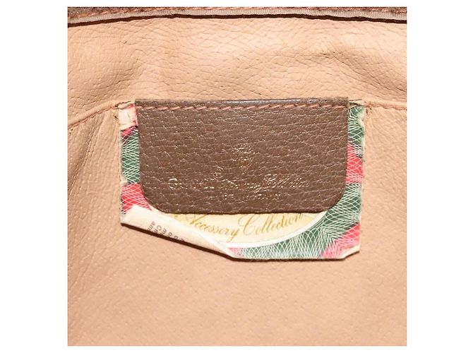 Gucci linea Sherry Canvas Beige - vista 6