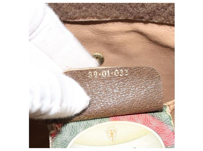 Gucci linea Sherry Canvas Beige - vista 7