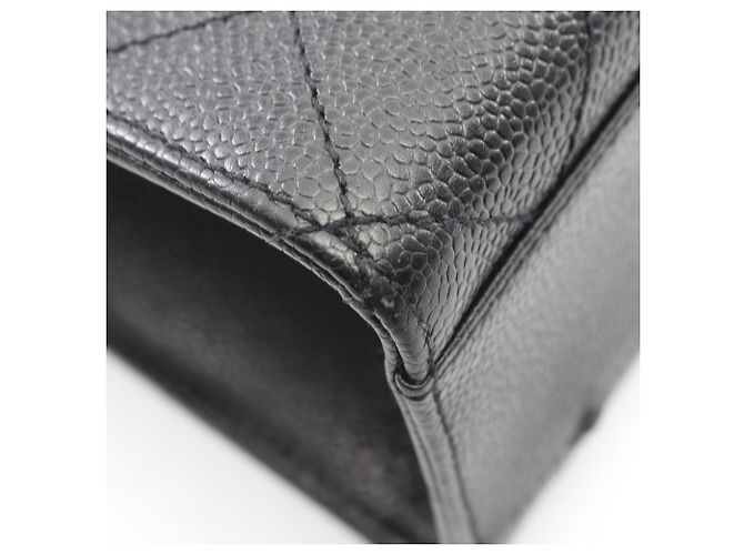 Borsa a mano Chanel 2.55 Matelassé Nero - vista 10
