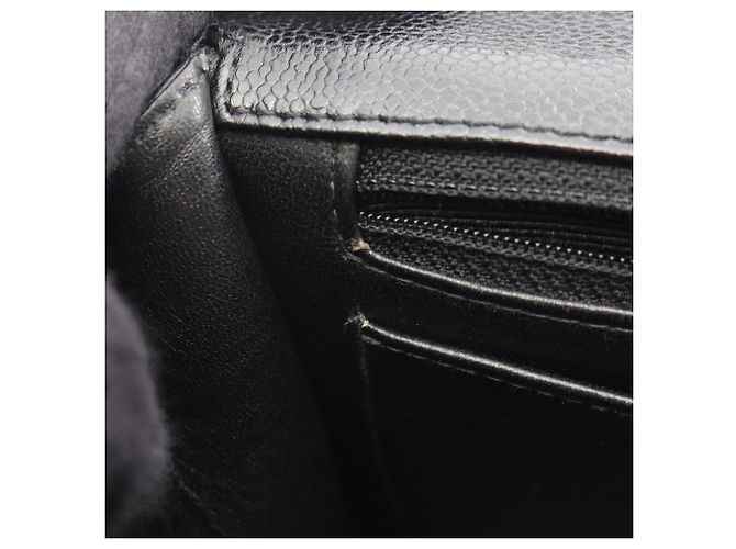 Borsa a mano Chanel 2.55 Matelassé Nero - vista 7
