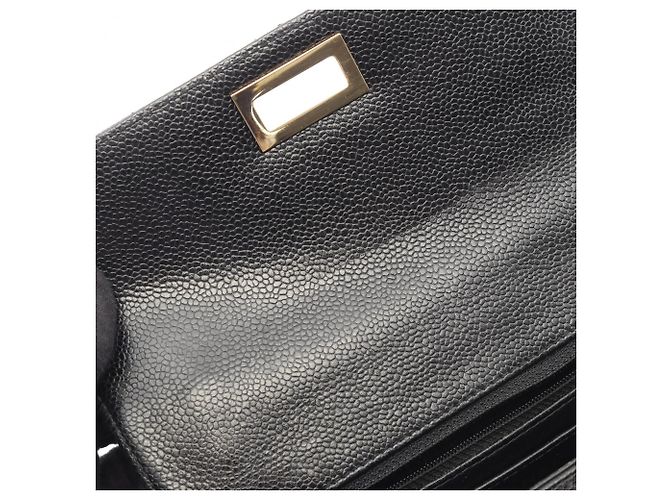 Borsa a mano Chanel 2.55 Matelassé Nero - vista 9