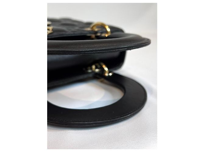 Borsa "Lady Dior" di Christian Dior Nero Gold hardware - vista 15