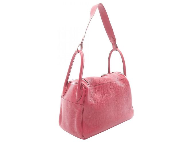 Hermès Lindy 30 Schultertasche Bordeaux - Ansicht 2