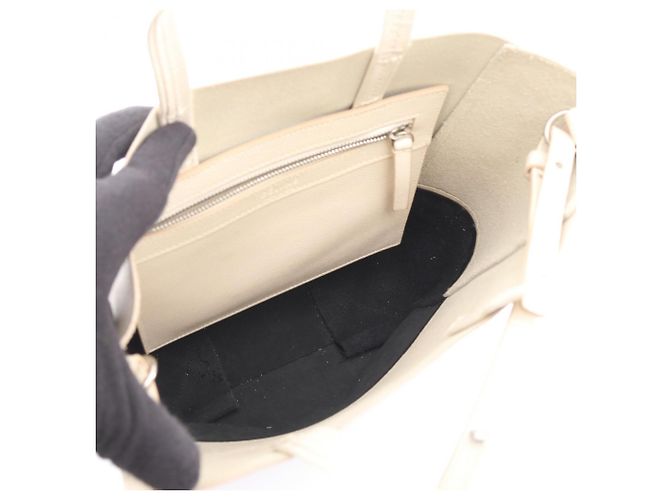 Cabas Céline Borsa Tote Verticale Piccola Celine 2 Vie Nero Bianco - vista 3